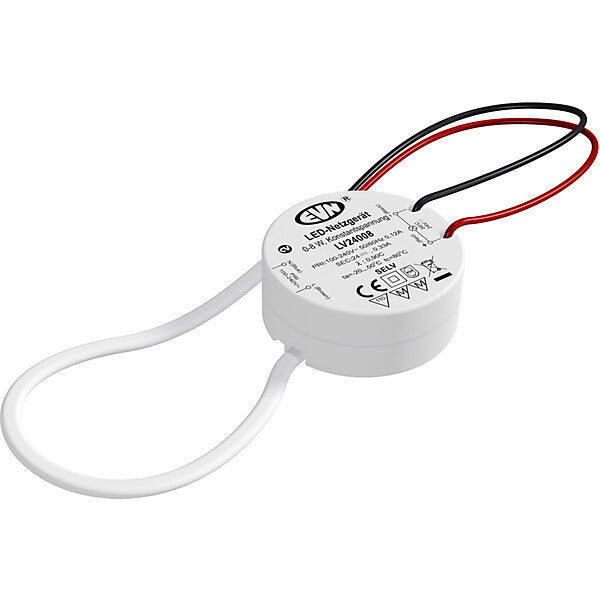 EVN-Lichttechnik LED-Netzgerät 24VDC 0,1-8W rund LV 24008